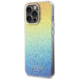 Etui Guess IML Faceted Mirror Disco Iridescent do iPhone 15 Pro Max, wielokolorowy