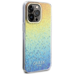 Etui Guess IML Faceted Mirror Disco Iridescent do iPhone 15 Pro Max, wielokolorowy