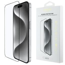 Szkło hartowane Guess Screen Protector 2.5D Outline do iPhone 16 Pro,  ochrona wyświetlacza