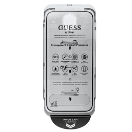 Szkło hartowane Guess Screen Protector 2.5D Outline do iPhone 16 Pro,  ochrona wyświetlacza