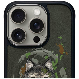 Etui Nimmy Wilk MagSafe do iPhone 16 Pro, ciemnoszary