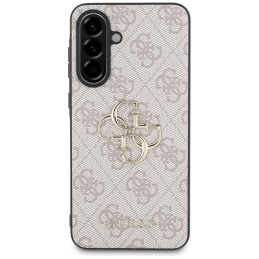 Etui Guess Big 4G Logo Classic Logo do Galaxy A36, różowy