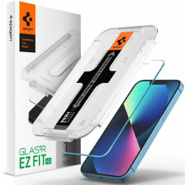 Szkło do etui + Aplikator Spigen Glas.tr EZ Fit do iPhone 16e / 14 / 13 Pro / 13