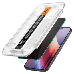 Szkło do etui + Aplikator Spigen Glas.tr EZ Fit Privacy do iPhone 16 Pro Max, 2 sztuki