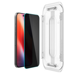 Szkło do etui + Aplikator Spigen Glas.tr EZ Fit Privacy do iPhone 16 Pro Max, 2 sztuki