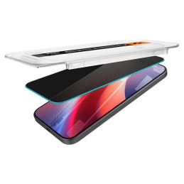 Szkło do etui + Aplikator Spigen Glas.tr EZ Fit Privacy do iPhone 16 Pro Max, 2 sztuki