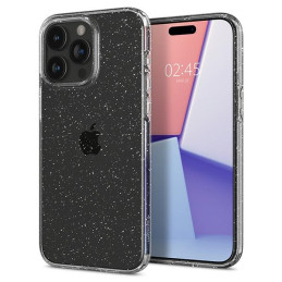 Etui Spigen Liquid Crystal Glitter do iPhone 15 Pro, przezroczyste z brokatem