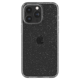 Etui Spigen Liquid Crystal Glitter do iPhone 15 Pro, przezroczyste z brokatem