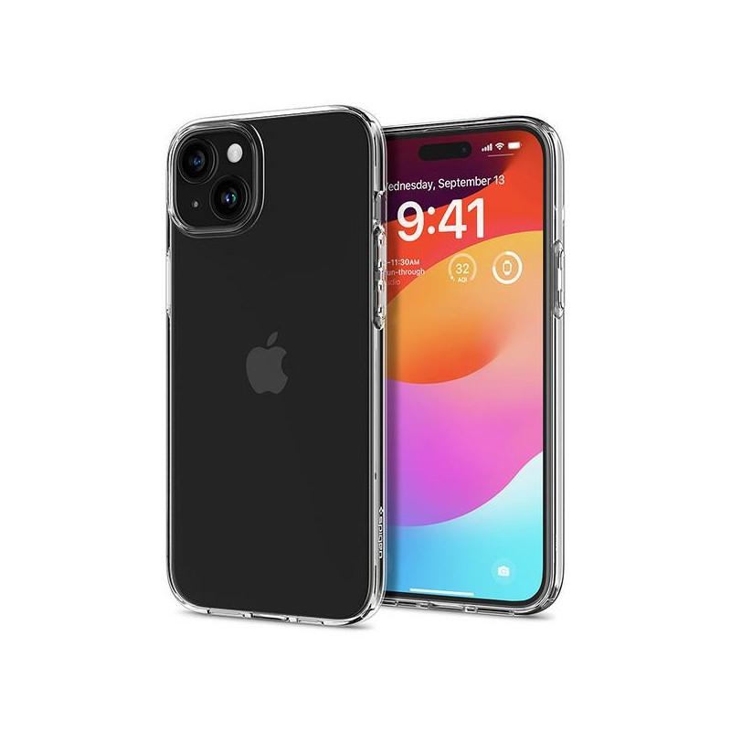 Etui Spigen Liquid Crystal Clear do iPhone 15, przezroczysty