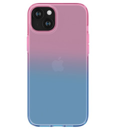 Etui Spigen Liquid Crystal do iPhone 15, niebiesko-różowe
