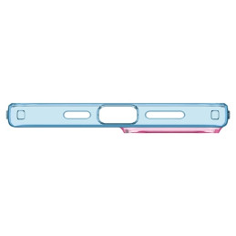 Etui Spigen Liquid Crystal do iPhone 15, niebiesko-różowe