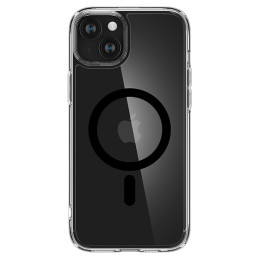Etui Spigen Ultra Hybrid Mag Magsafe do iPhone 15, czarny/black