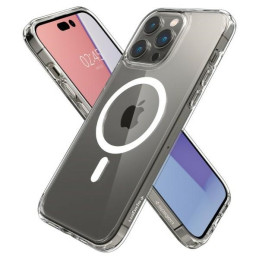 Etui Spigen Ultra Hybrid Mag Magsafe do iPhone 14 Pro Max, biały/white