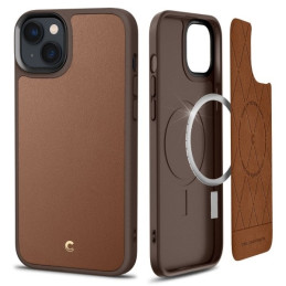 Etui Spigen Cyrill Kajuk MAG MagSafe do iPhone 14 Plus brązowy/saddle brown