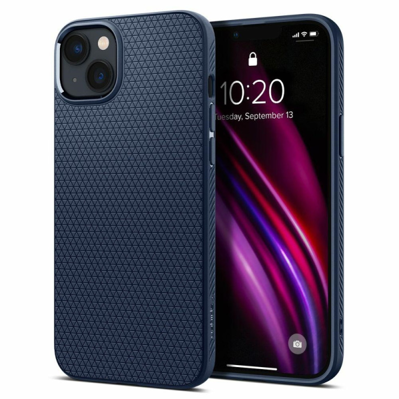Etui Spigen Liquid Air do iPhone 14 Plus, granatowy/navy blue