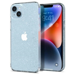 Etui Spigen Liquid Crystal Glitter do iPhone 14 Plus, przezroczyste z brokatem