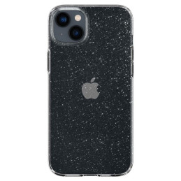 Etui Spigen Liquid Crystal Glitter do iPhone 14 Plus, przezroczyste z brokatem