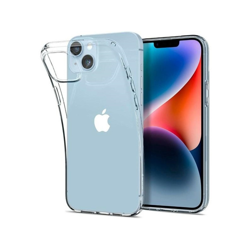 Etui Spigen Liquid Crystal Clear do iPhone 14, przezroczysty