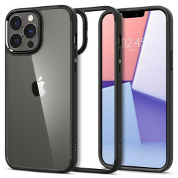 Etui Spigen Ultra Hybrid do iPhone 13 Pro, przezroczysto-czarne