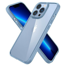 Etui Spigen Ultra Hybrid do iPhone 13 Pro, przezroczysto-niebieskie