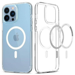 Etui Spigen Ultra Hybrid Mag Magsafe do iPhone 13 Pro, biały/white