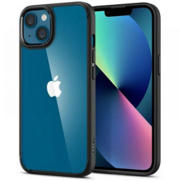 Etui Spigen Ultra Hybrid do iPhone 13, przezroczysto-czarne