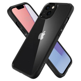 Etui Spigen Ultra Hybrid do iPhone 13 Mini, przezroczysto-czarne