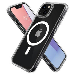 Etui Spigen Ultra Hybrid Mag MagSafe do iPhone 13 Mini, biały/white