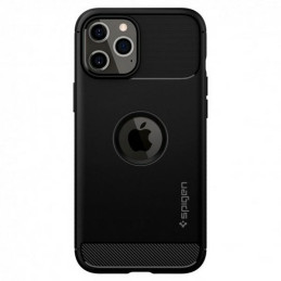 Etui Spigen Rugged Armor do iPhone 12/12 Pro czarny/black matte