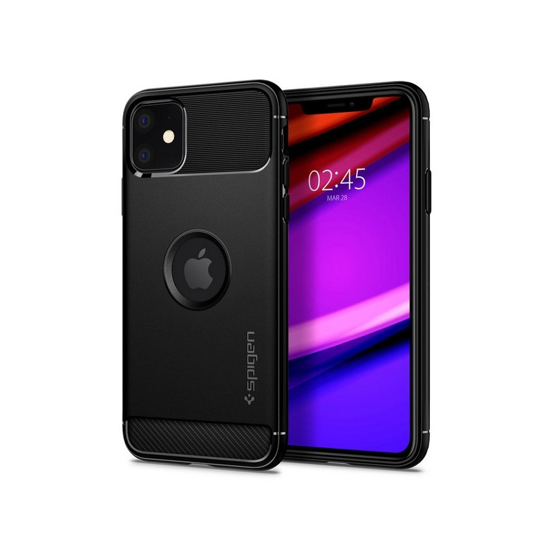 Etui Spigen Rugged Armor do iPhone 11 czarny black