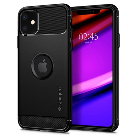Etui Spigen Rugged Armor do iPhone 11 czarny black