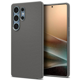 Etui Spigen Liquid Air do Galaxy S25 Ultra, szary