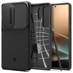 Etui Spigen Optik Armor do Galaxy S25 Ultra, czarny