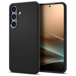 Etui Spigen Liquid Air do Galaxy S25+, czarny matowy