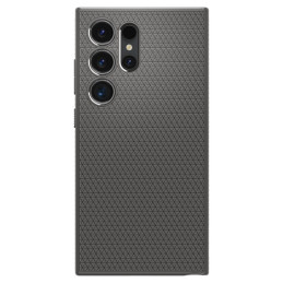 Etui Spigen Liquid Air do Galaxy S24 Ultra, szary/marble grey