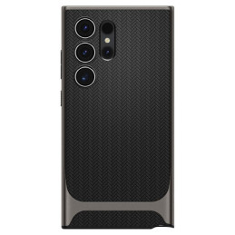 Etui Spigen Neo Hybrid do Galaxy S24 Ultra, stalowo-czarne