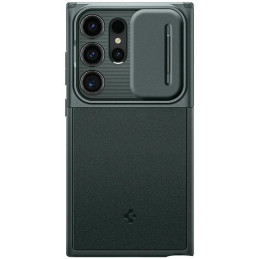 Etui Spigen Optik Armor do Galaxy S24 Ultra, zielony/abyss green