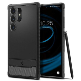 Etui Spigen Rugged Armor do Galaxy S24 Ultra czarny/matte black