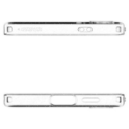 Etui Spigen Liquid Crystal Glitter do Galaxy S24+, przezroczyste z brokatem
