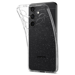 Etui Spigen Liquid Crystal Glitter do Galaxy S24+, przezroczyste z brokatem