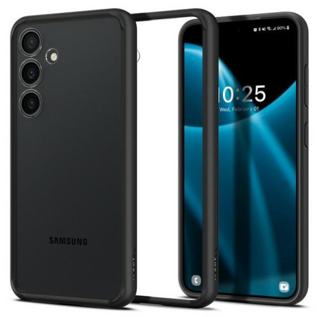 Etui Spigen Ultra Hybrid do Galaxy S24+, przezroczysto-czarne