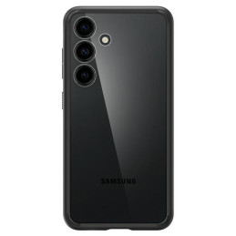 Etui Spigen Ultra Hybrid do Galaxy S24+, przezroczysto-czarne