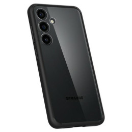 Etui Spigen Ultra Hybrid do Galaxy S24+, przezroczysto-czarne