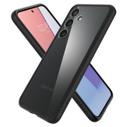 Etui Spigen Ultra Hybrid do Galaxy S24+, przezroczysto-czarne