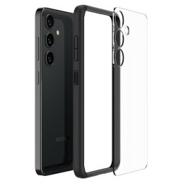 Etui Spigen Ultra Hybrid do Galaxy S24+, przezroczysto-czarne