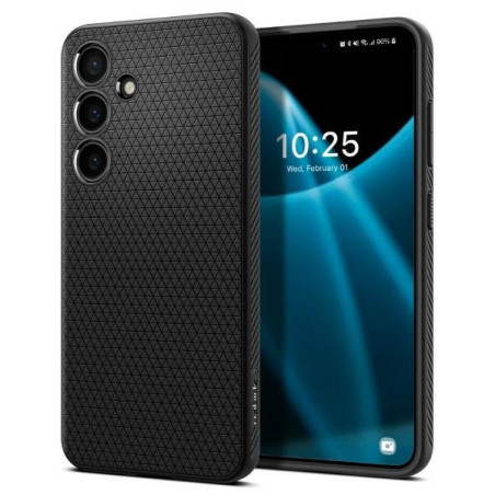 Etui Spigen Liquid Air do Galaxy S24, czarny matowy