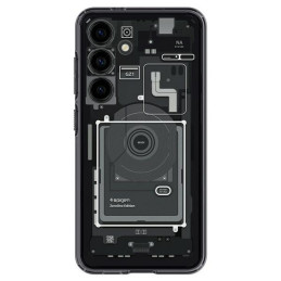 Etui Spigen Ultra Hybrid do Galaxy S24, biało-szare (Zero One)