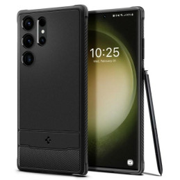 Etui Spigen Rugged Armor do Galaxy S23 Ultra czarny/matte black