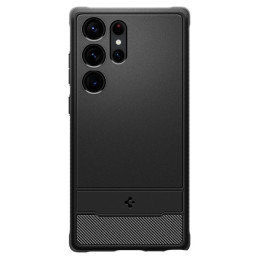 Etui Spigen Rugged Armor do Galaxy S23 Ultra czarny/matte black