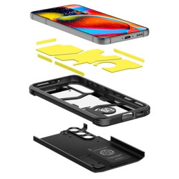 Etui Spigen Tough Armor do Galaxy S23, czarne